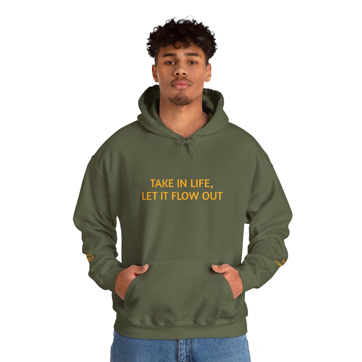 Inhale-Exhale Special Edition Men's Hoodie