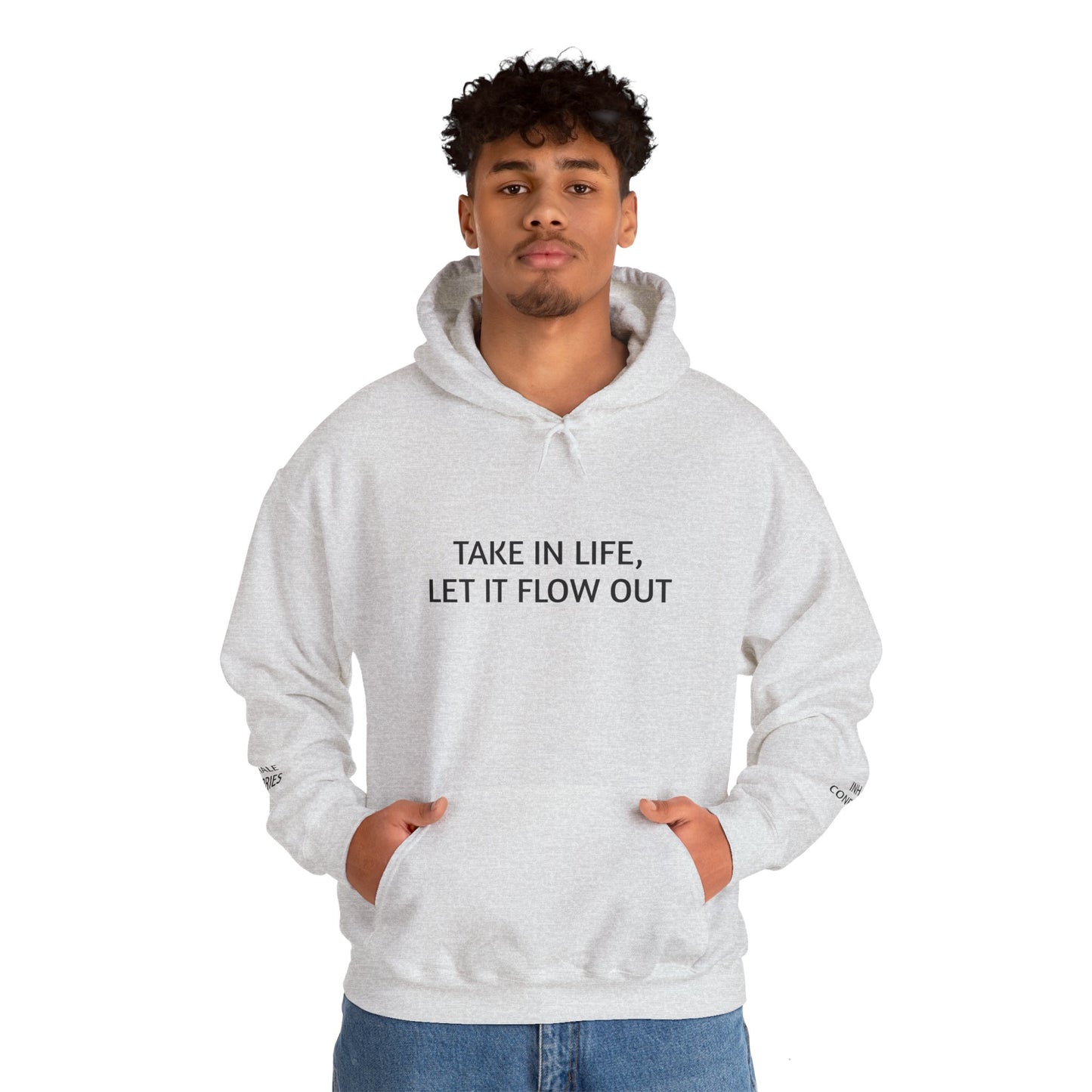 Inhale-Exhale Special Edition Men's Hoodie