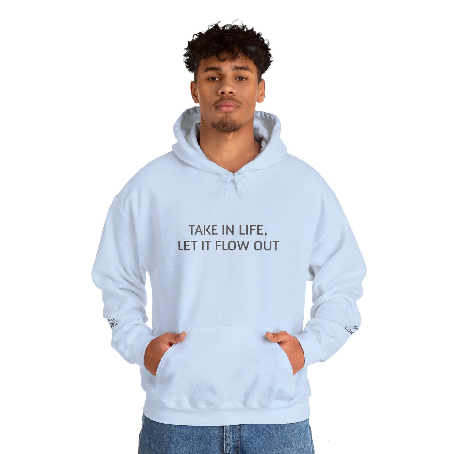 Inhale-Exhale Special Edition Men's Hoodie