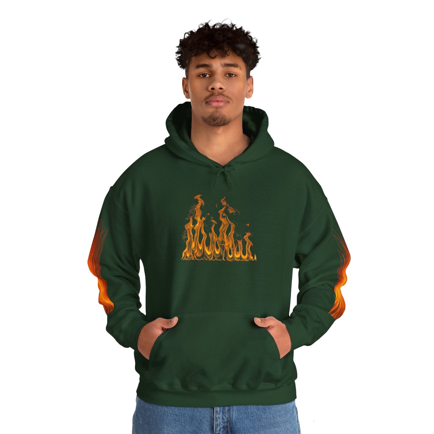 Flame Men's Hoodie