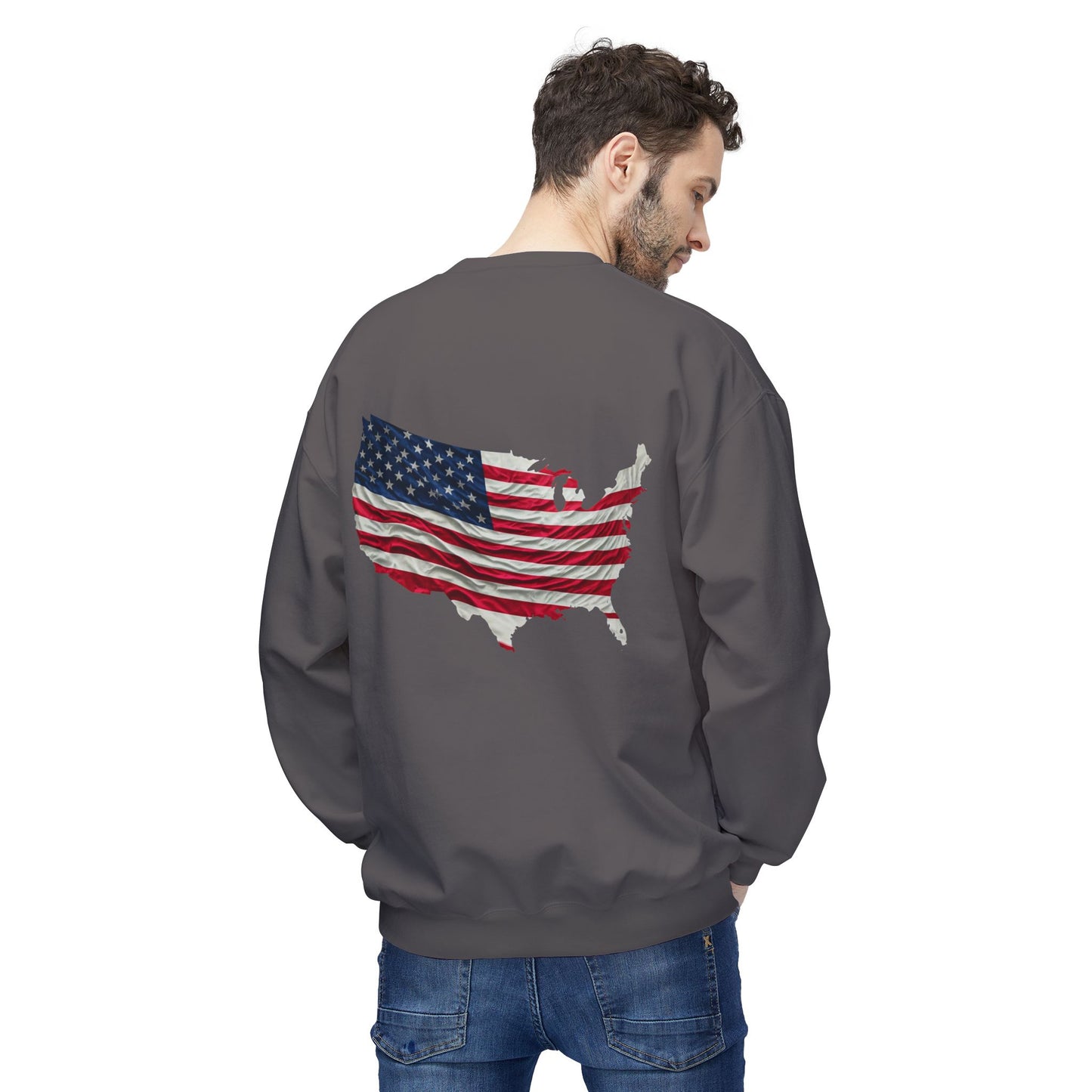 The American Flag Men's Crewneck