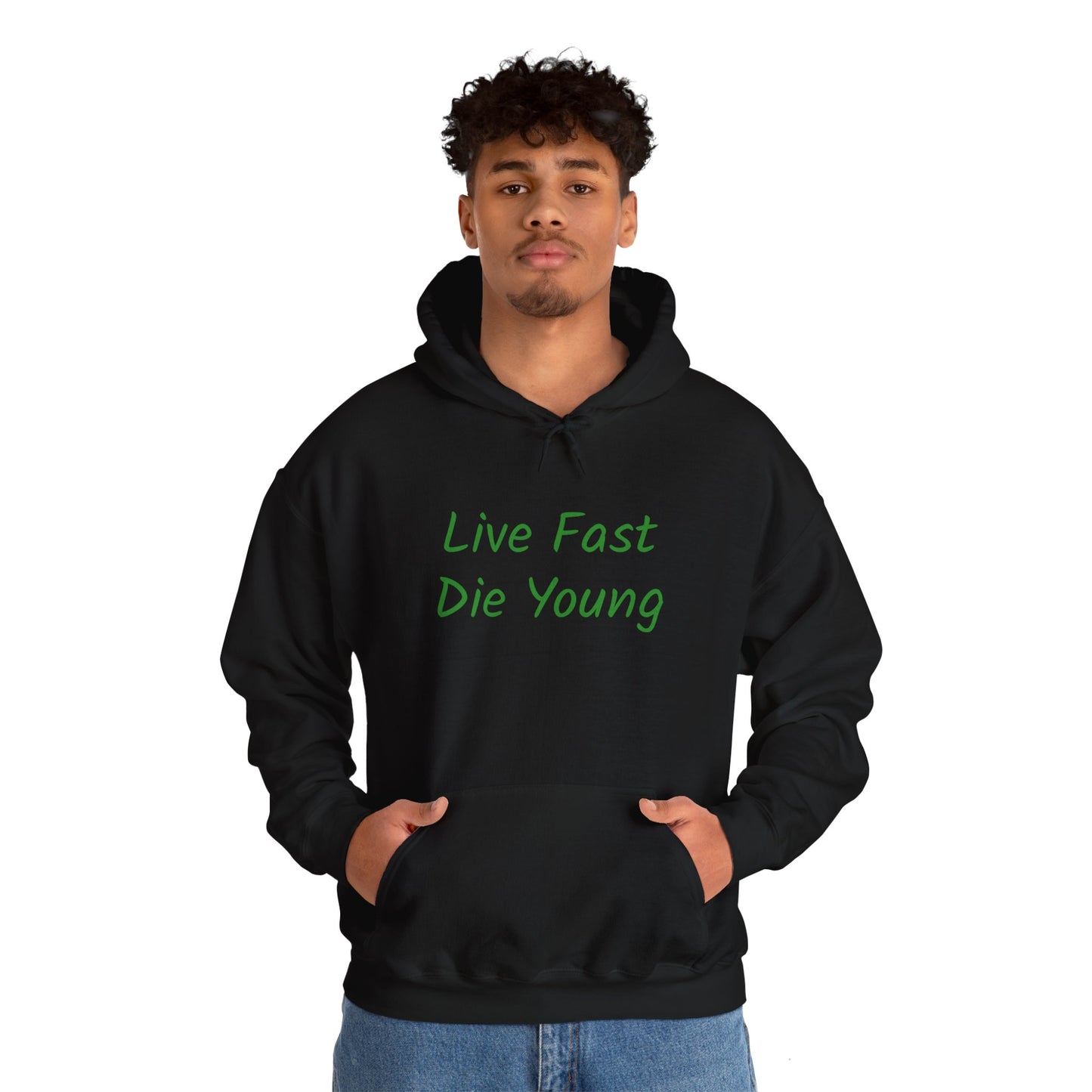 Live Fast, Die Young Men's Hoodie