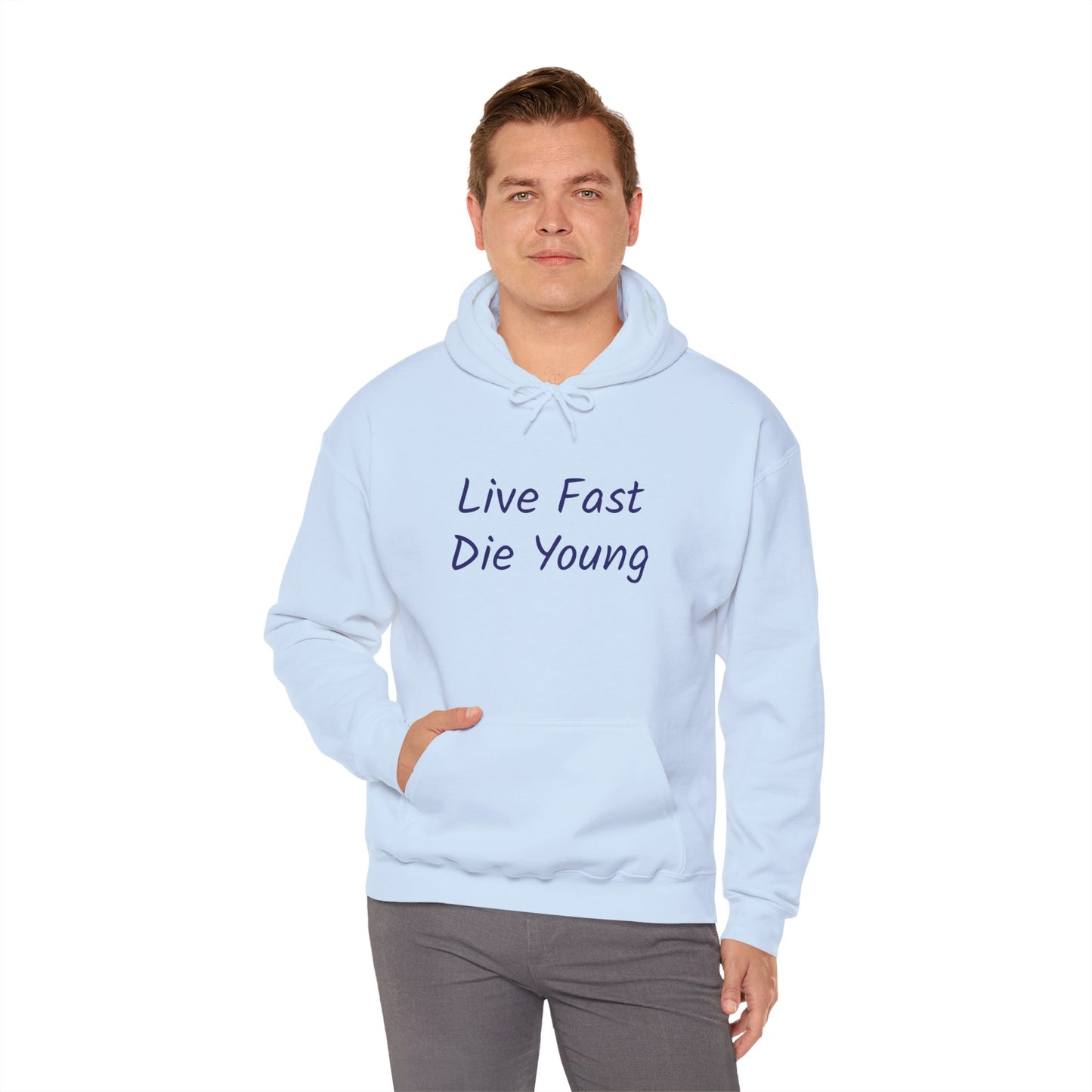 Live Fast, Die Young Men's Hoodie