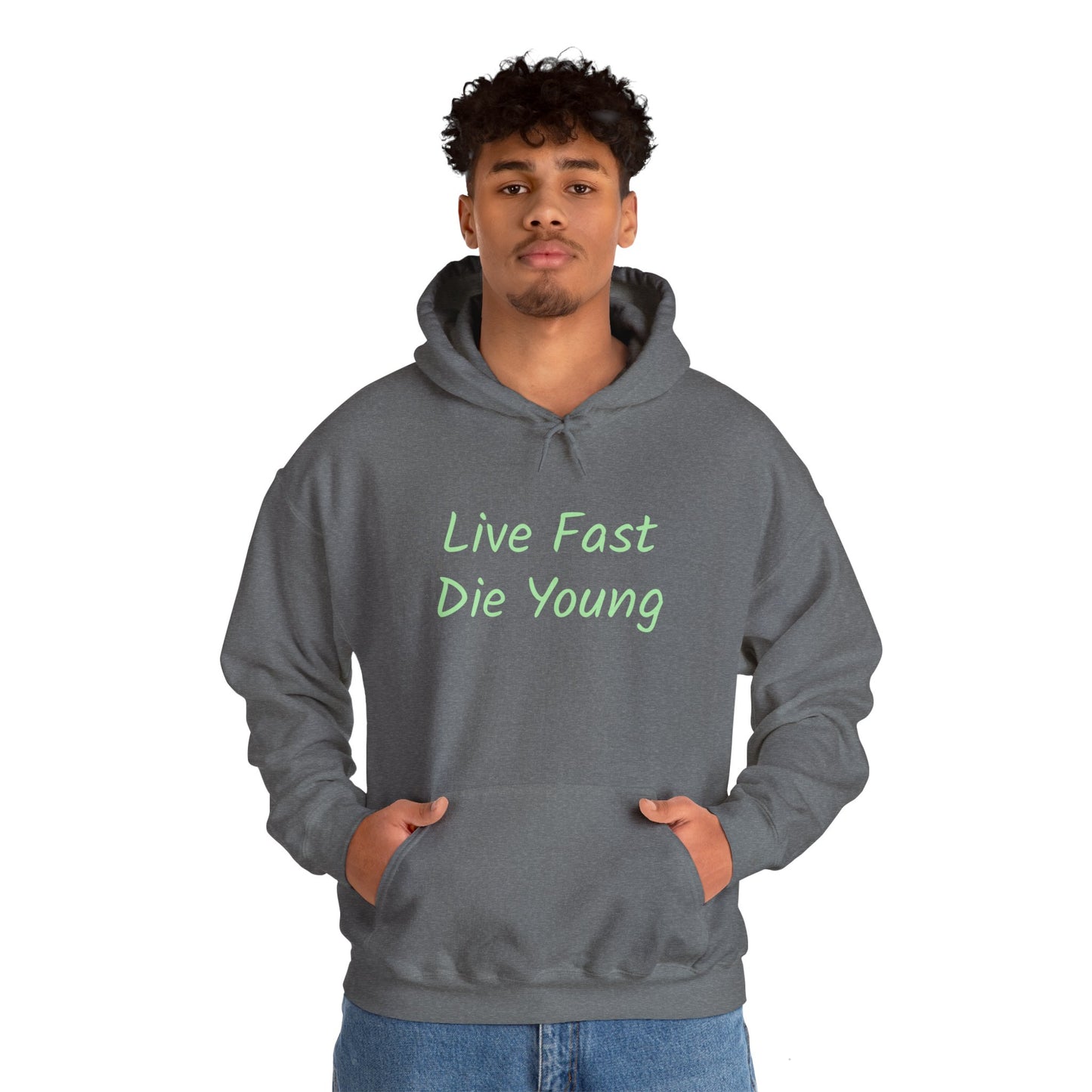 Live Fast, Die Young Men's Hoodie