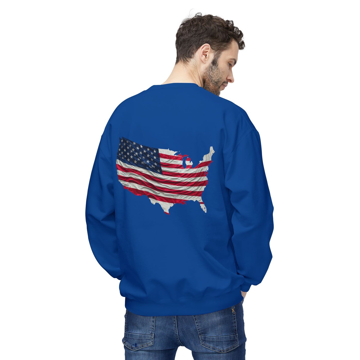 The American Flag Men's Crewneck