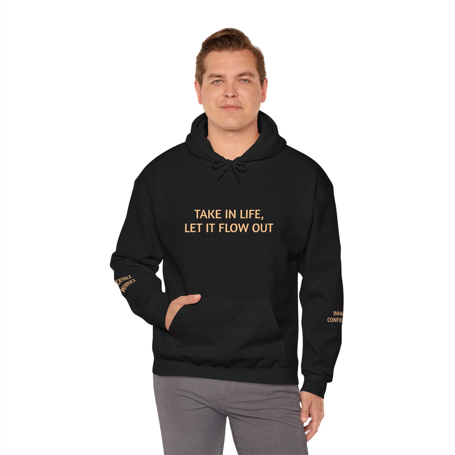 Inhale-Exhale Special Edition Men's Hoodie