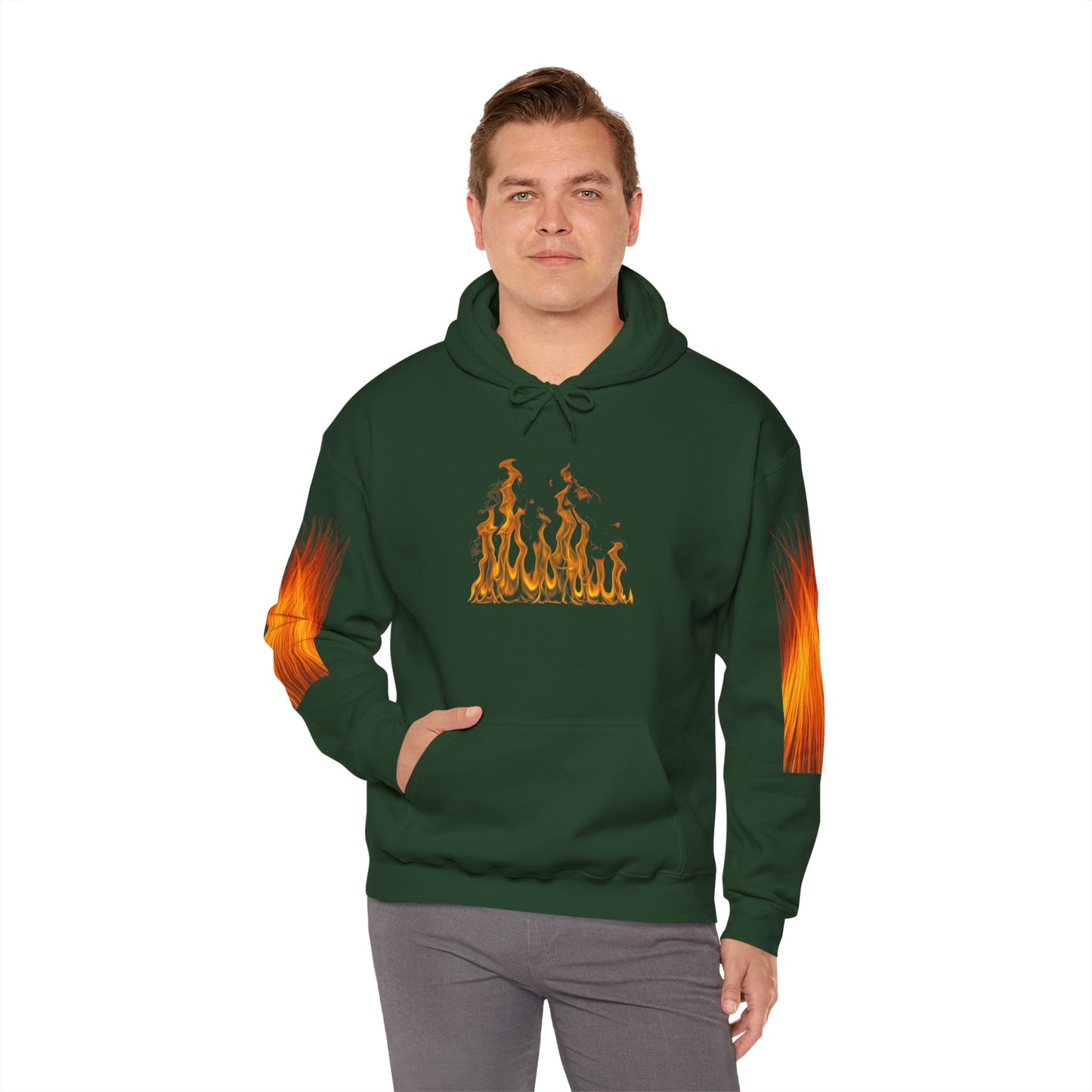 Flame Men's Hoodie