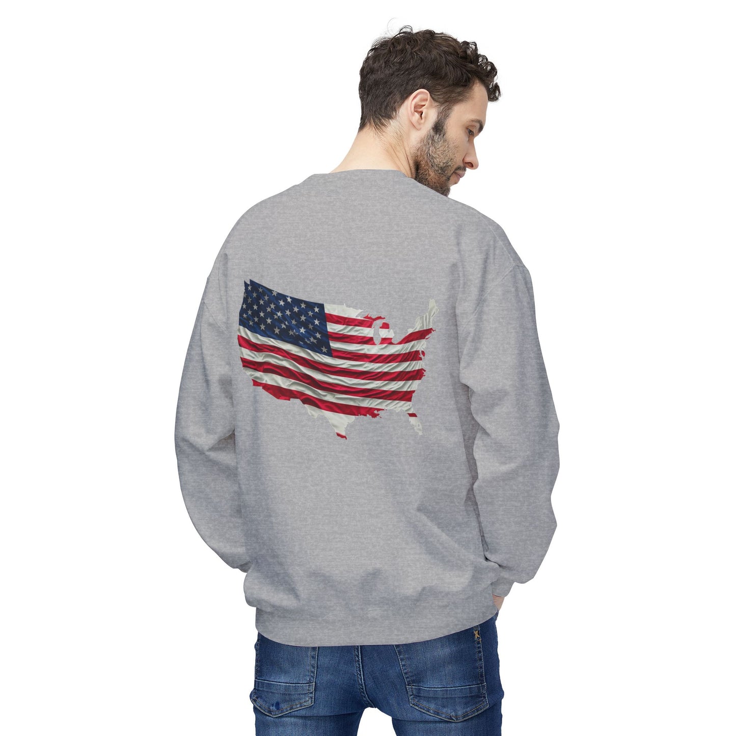 The American Flag Men's Crewneck