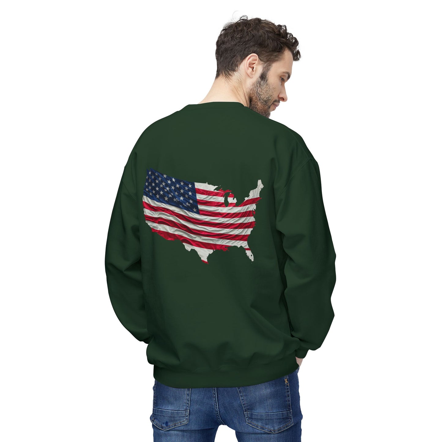 The American Flag Men's Crewneck