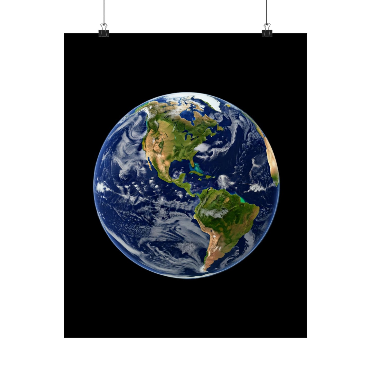 Earth Matte Vertical Posters