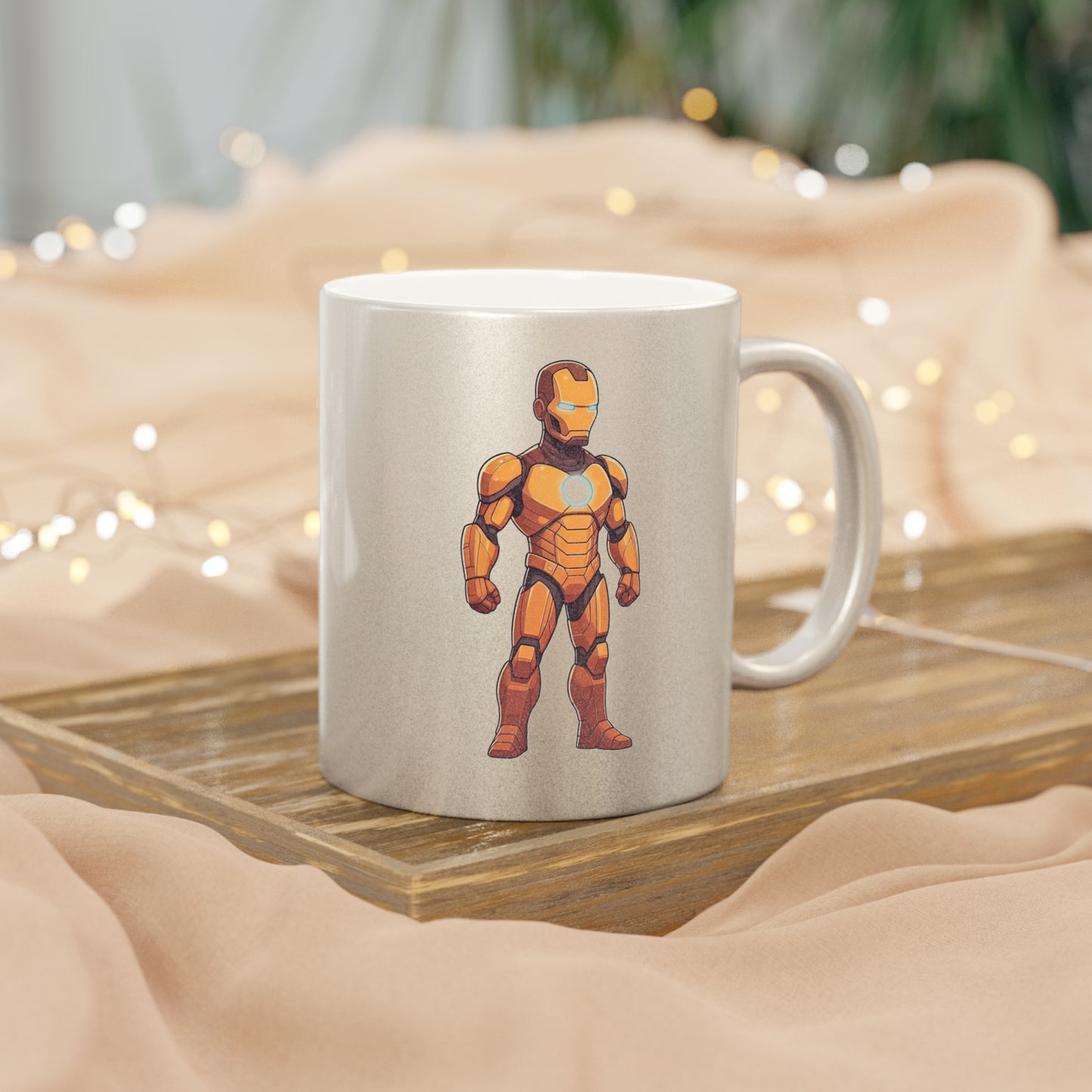 IRONBOY Metallic Mug (Silver\Gold)