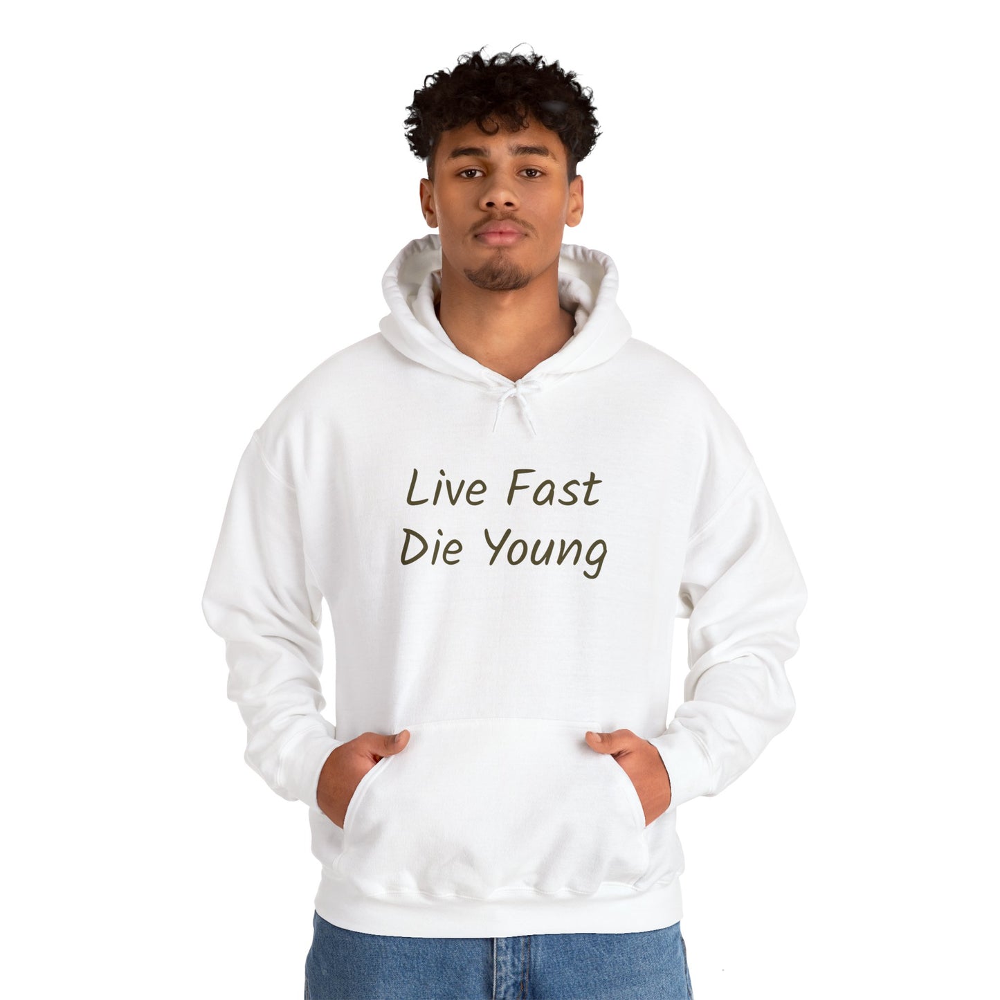 Live Fast, Die Young Men's Hoodie