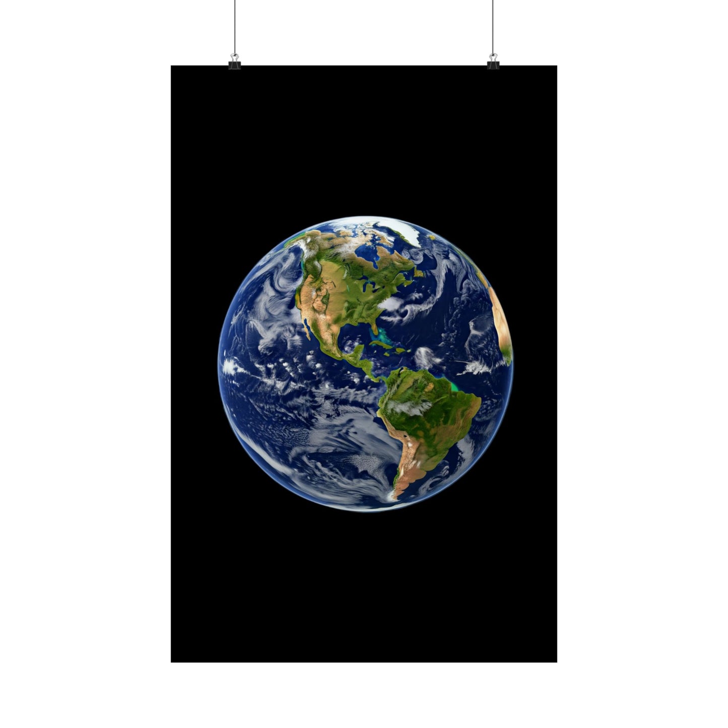 Earth Matte Vertical Posters