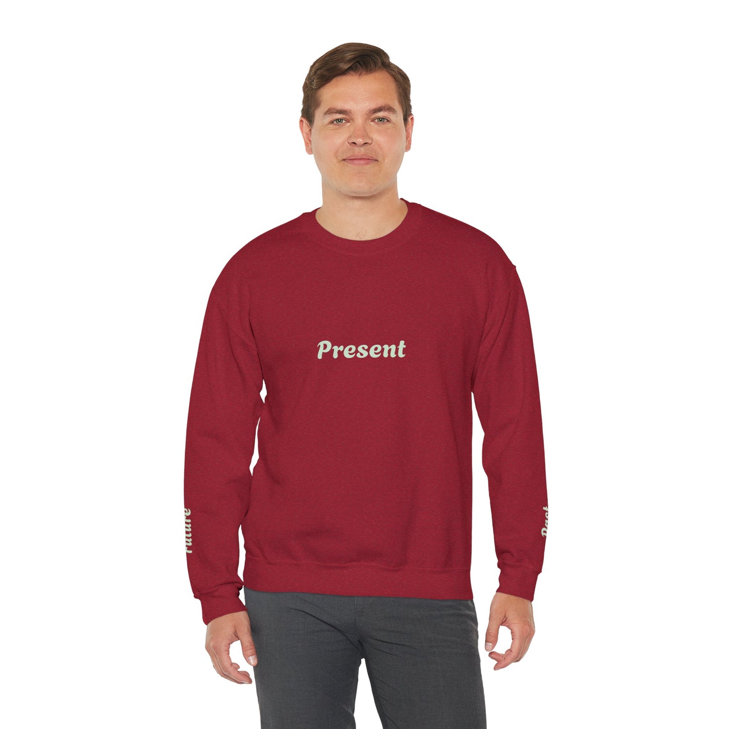 Past-Present-Future Edition of Men's Crewneck