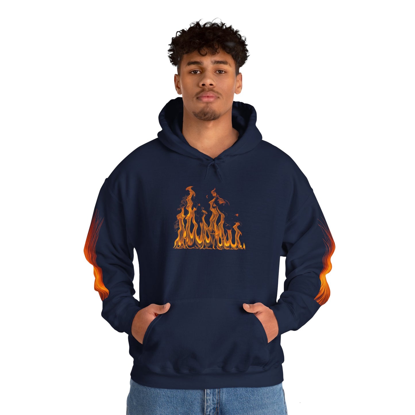 Flame Men's Hoodie