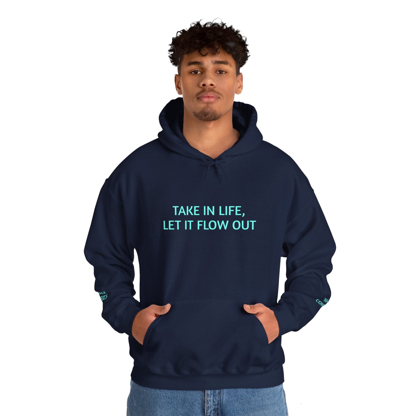 Inhale-Exhale Special Edition Men's Hoodie