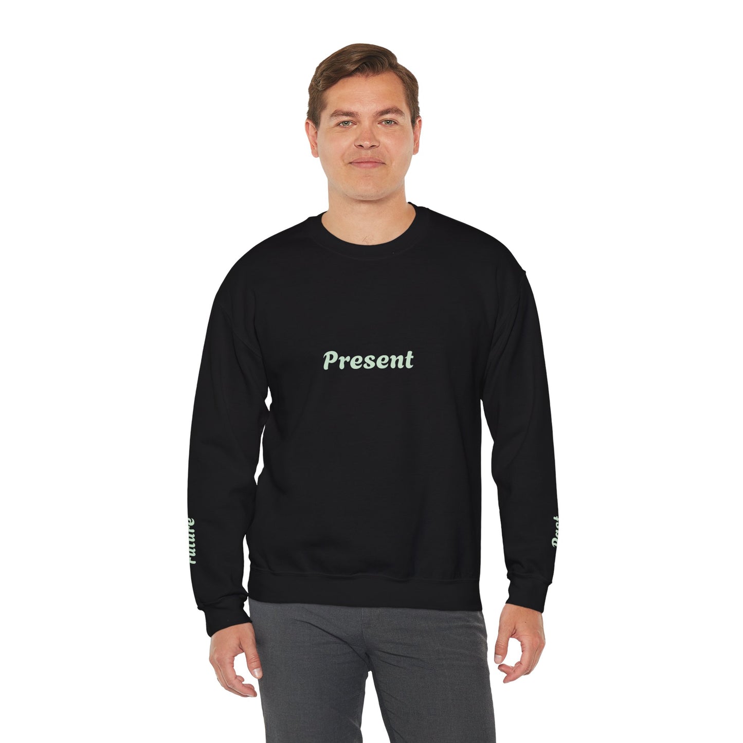 Past-Present-Future Edition of Men's Crewneck