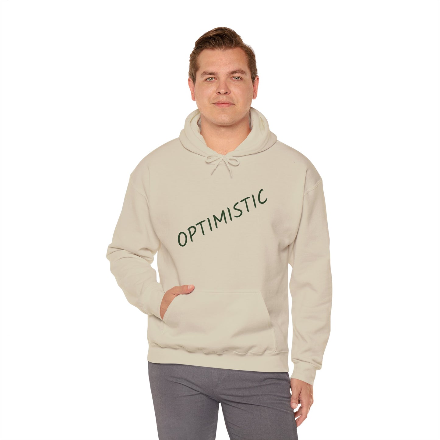 Optimistic Men's Hoodie