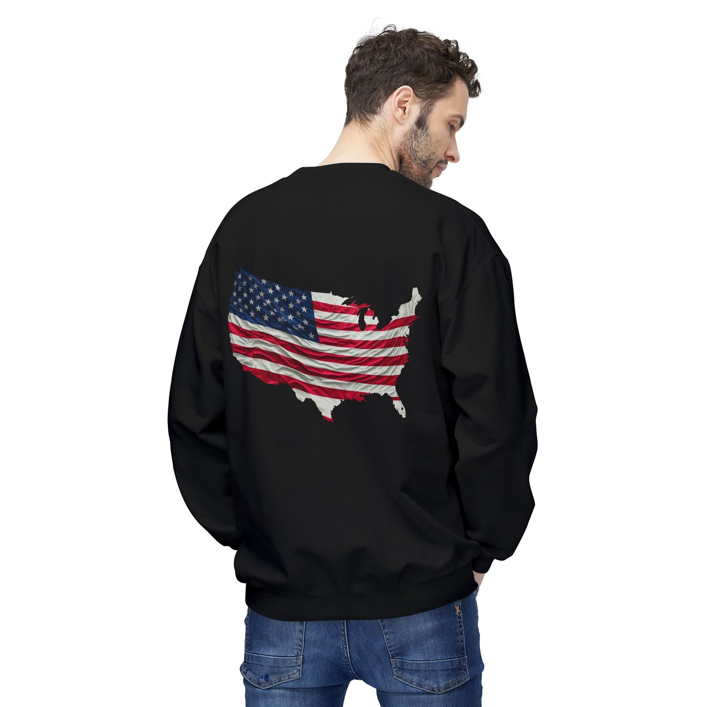 The American Flag Men's Crewneck