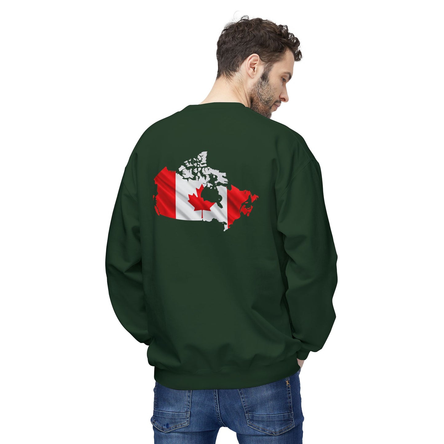 Canadian Flag Men's Crewneck