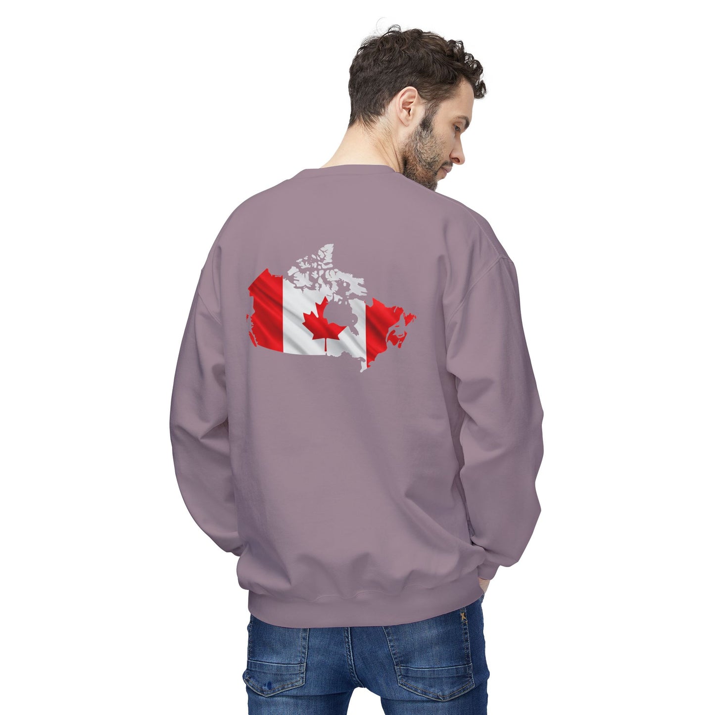 Canadian Flag Men's Crewneck