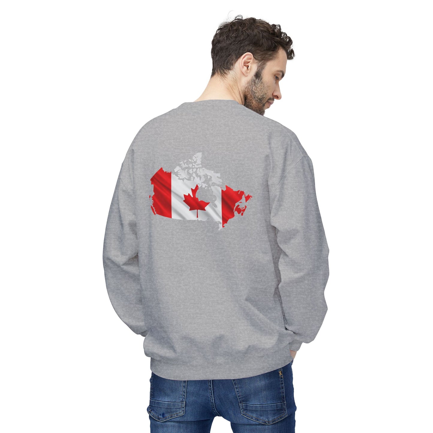 Canadian Flag Men's Crewneck