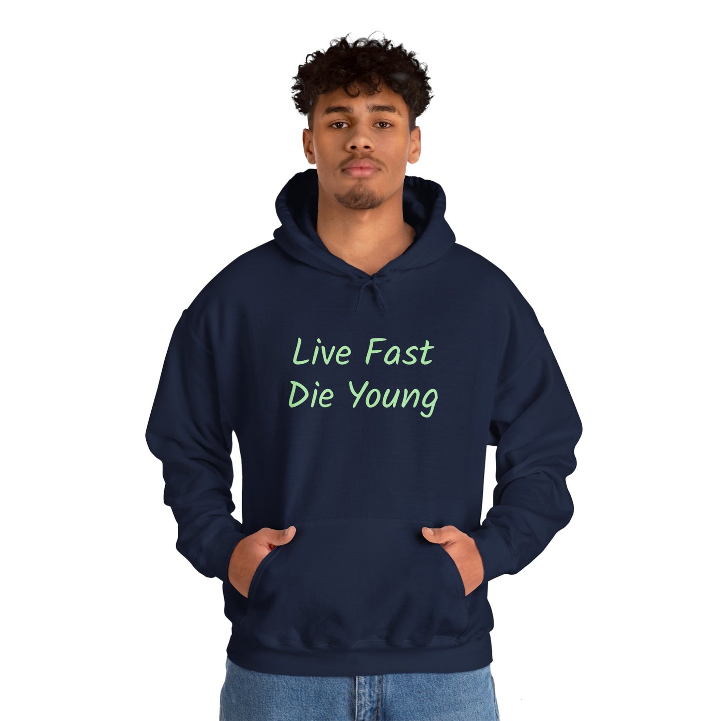 Live Fast, Die Young Men's Hoodie