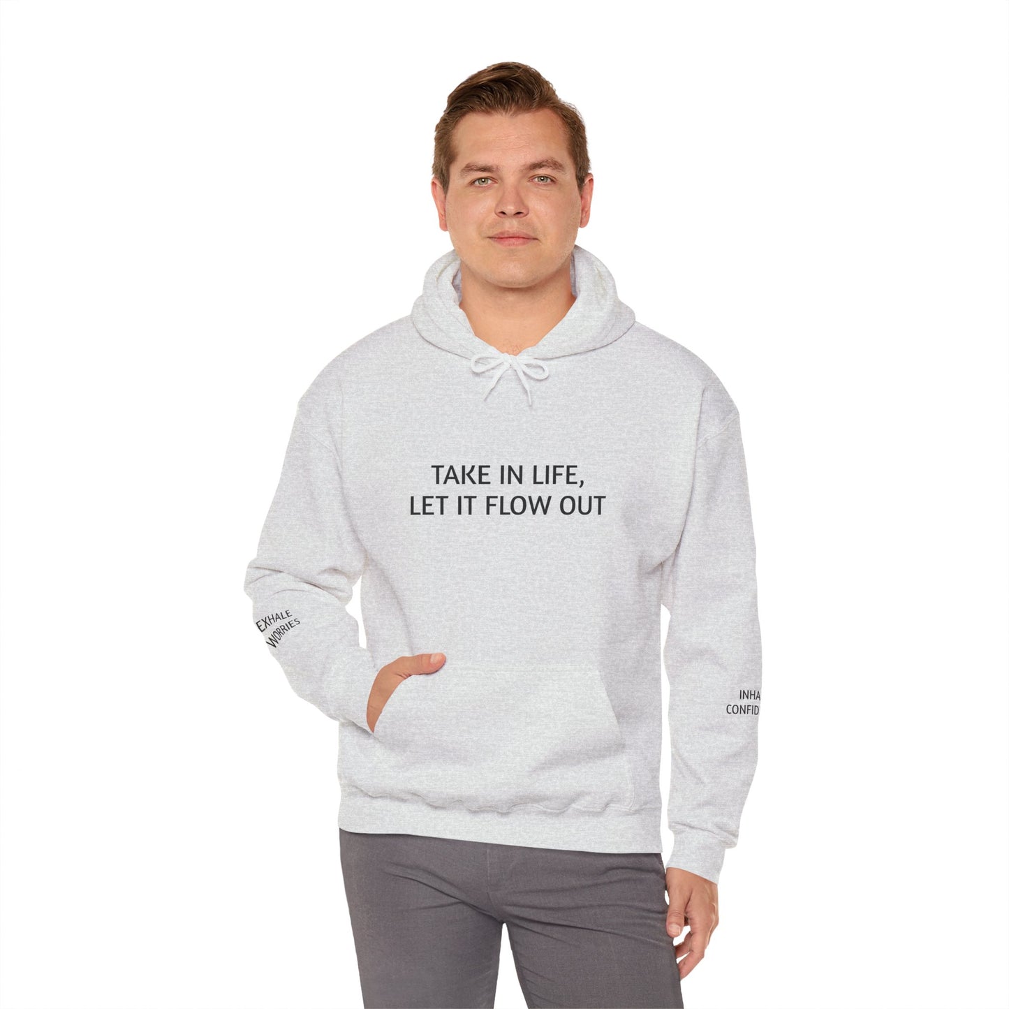 Inhale-Exhale Special Edition Men's Hoodie