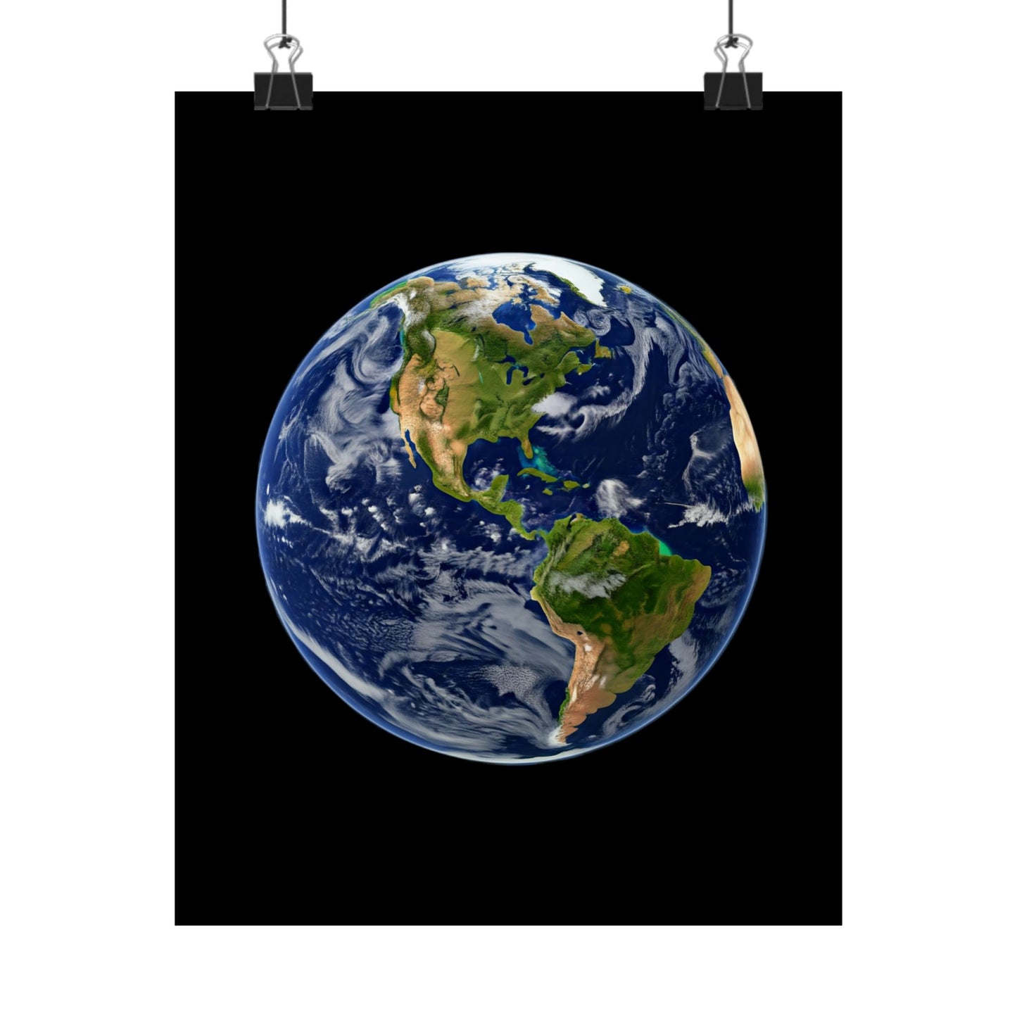 Earth Matte Vertical Posters