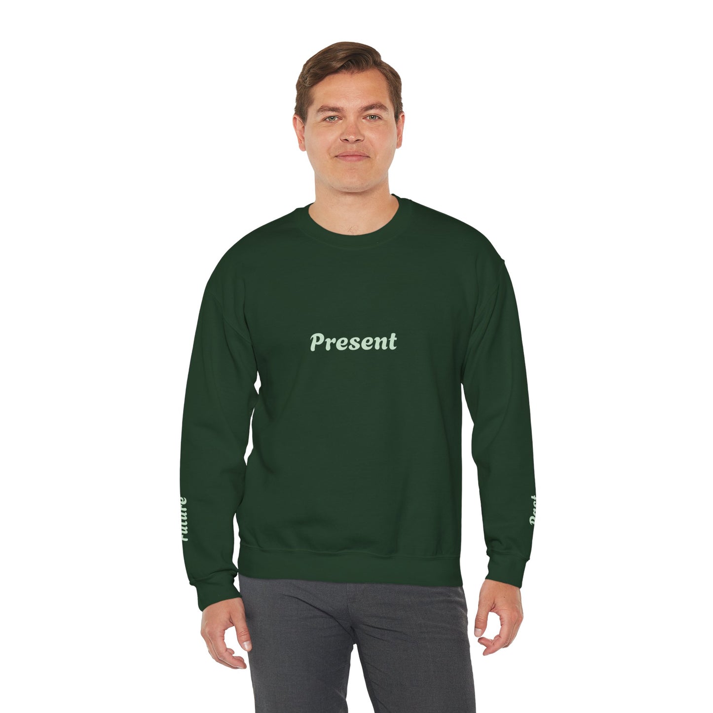 Past-Present-Future Edition of Men's Crewneck