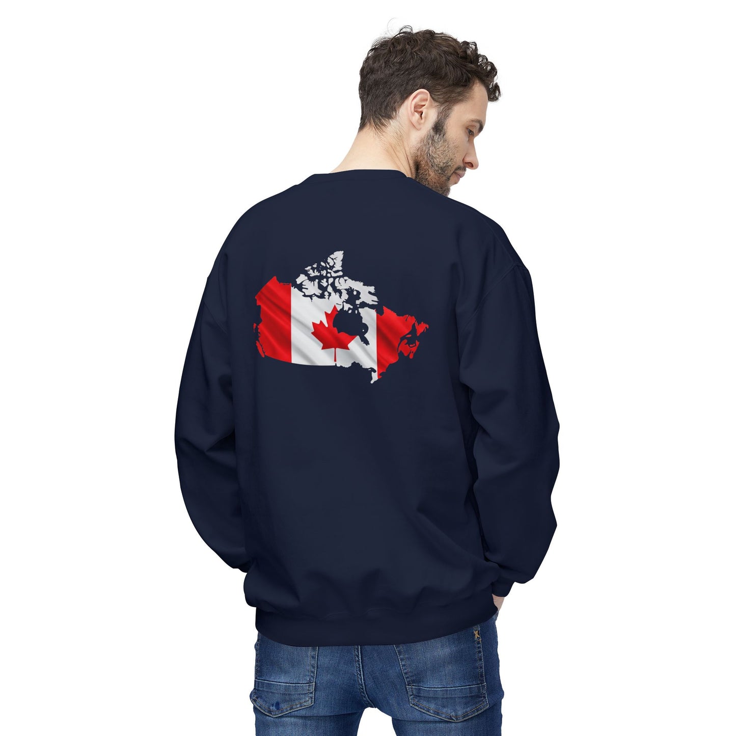 Canadian Flag Men's Crewneck