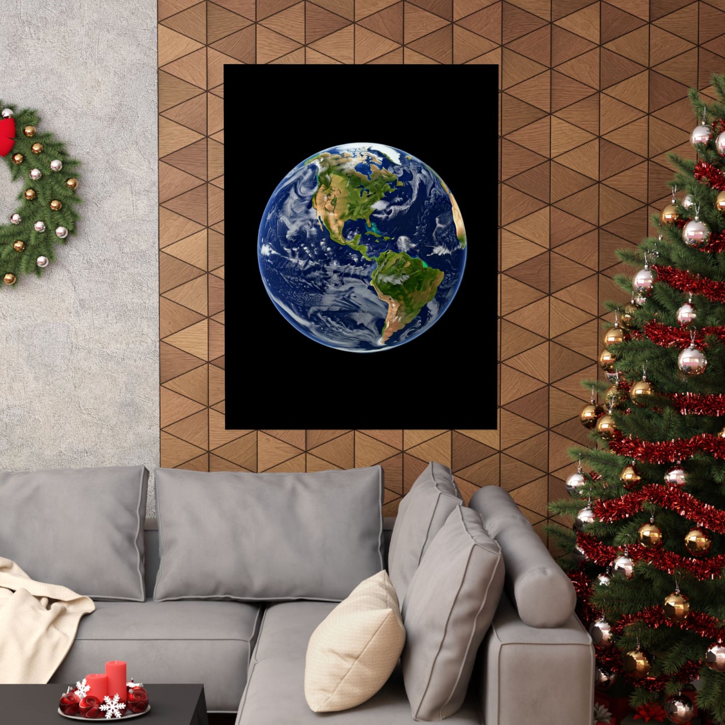 Earth Matte Vertical Posters