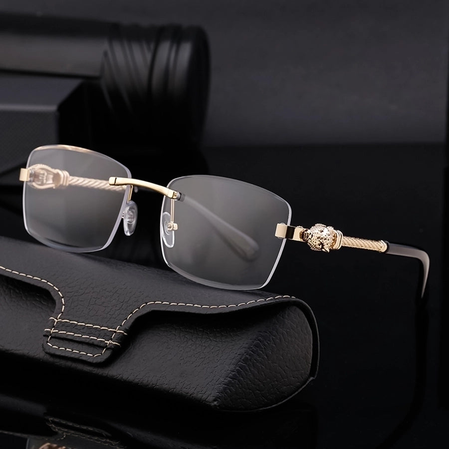 Simple Style Frameless Men's Sunglasses