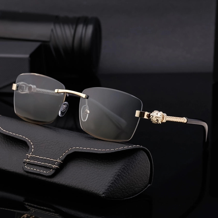 Simple Style Frameless Men's Sunglasses